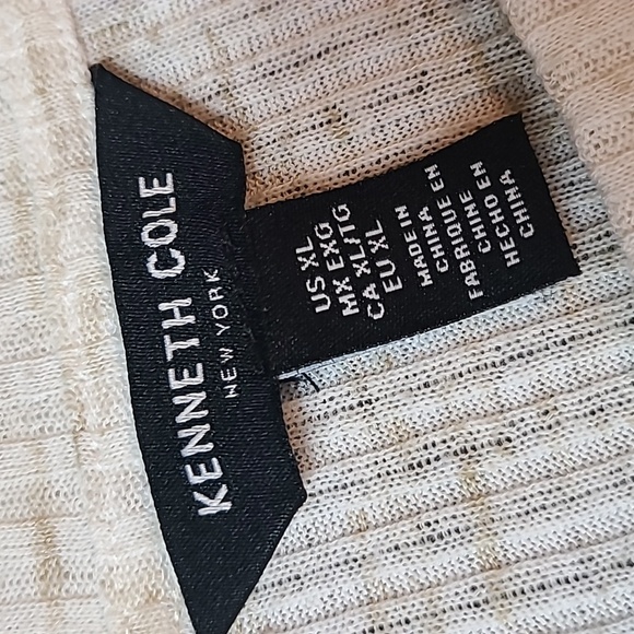Kenneth Cole Ribbed Blouse - Picture 6 of 9